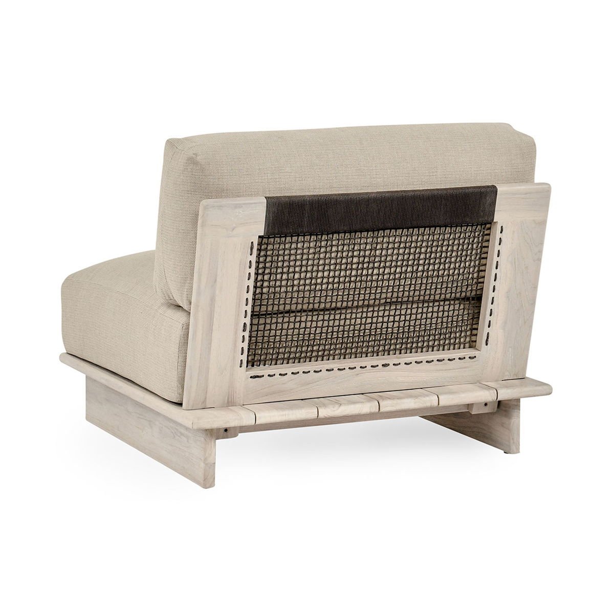 Livia - Outdoor Armless Chair - Taupe