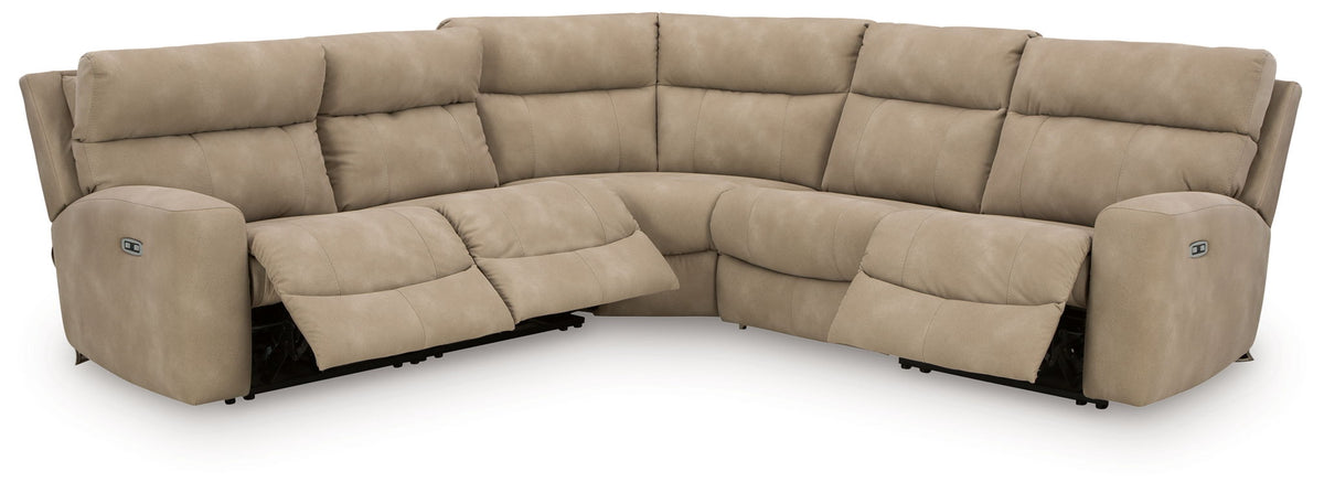 Next-Gen Durapella - 6 Piece Power Reclining Sectional Set
