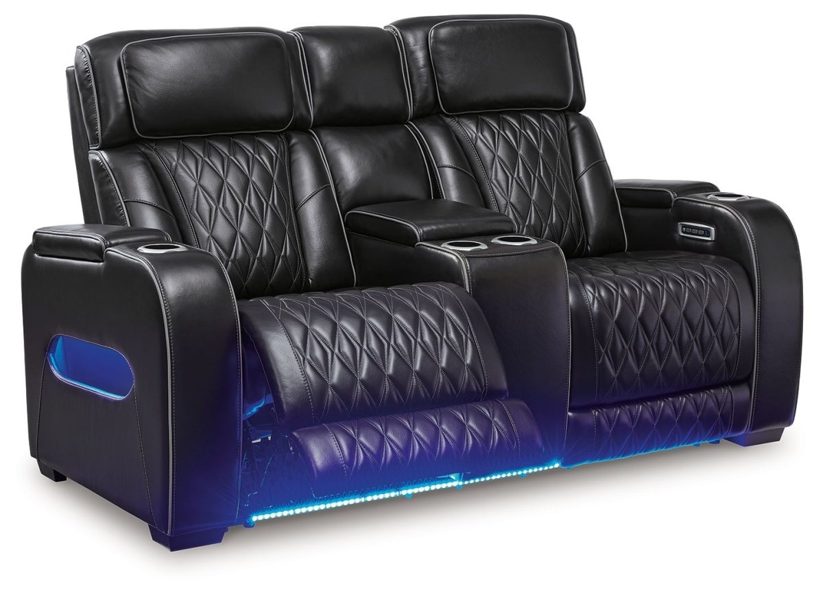 Boyington - 2 Pc. - Power Reclining – Black — product view 4