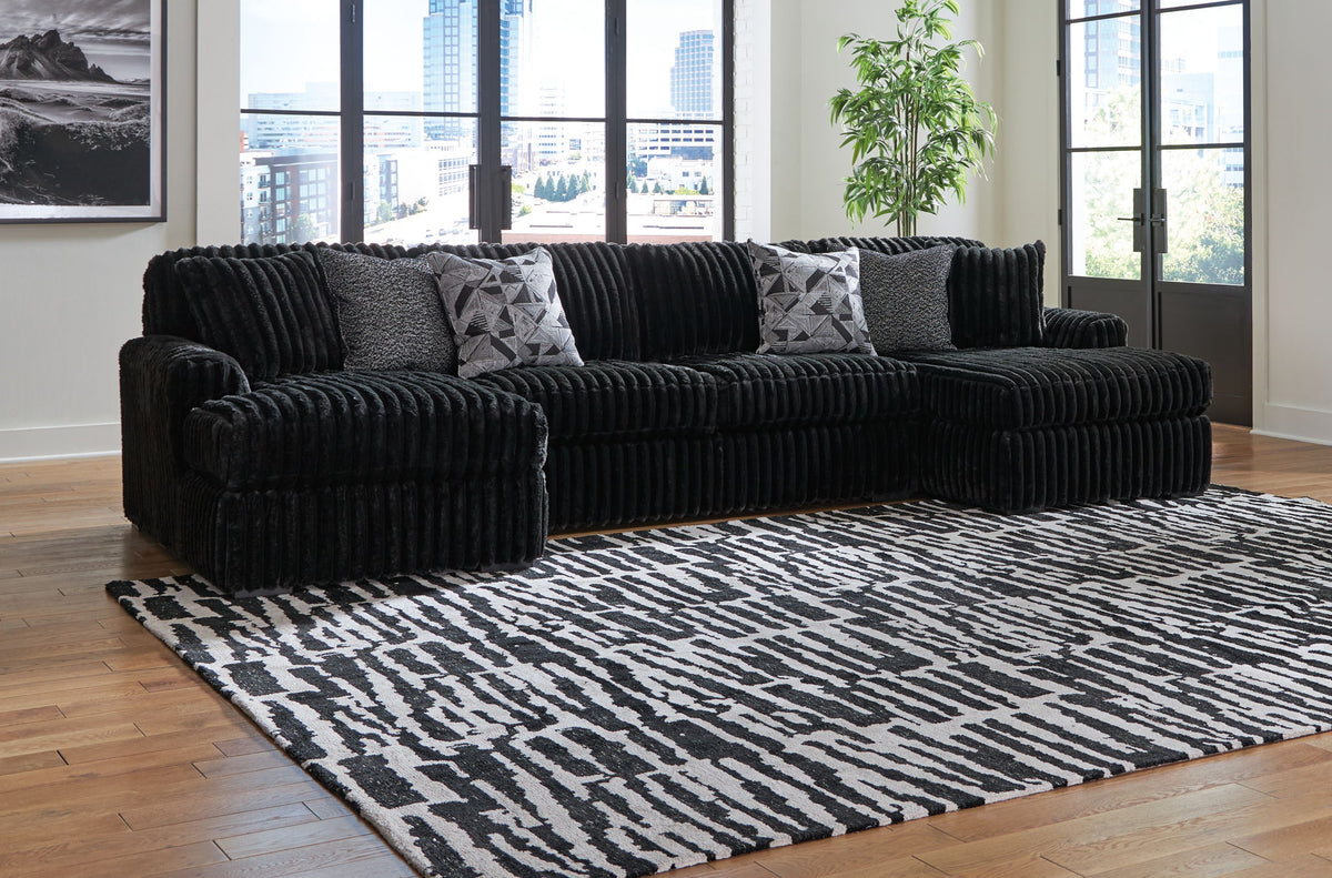 Midnight-Madness - 3 Piece Sectional