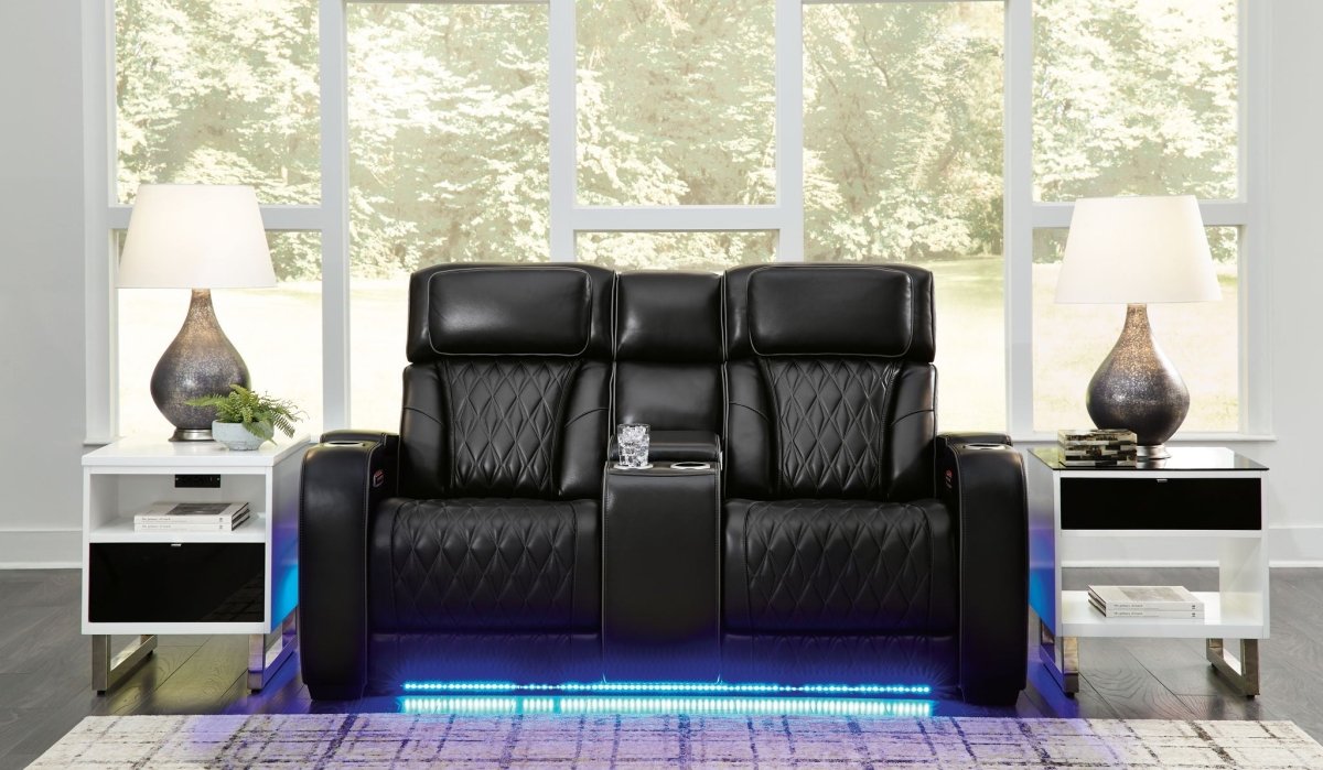Boyington - 2 Pc. - Power Reclining – Black — product view 6