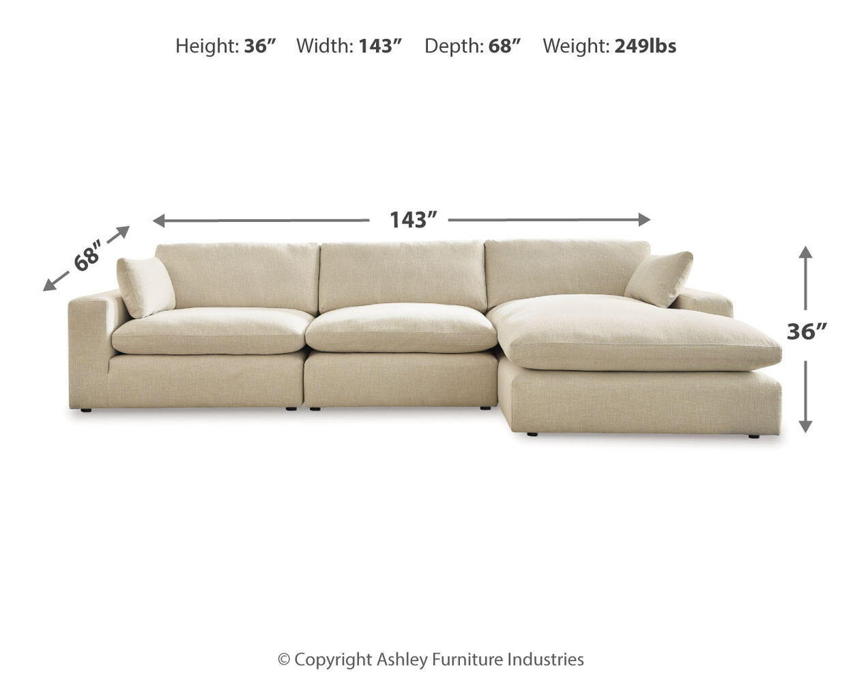Elyza - 3 Piece Sectional