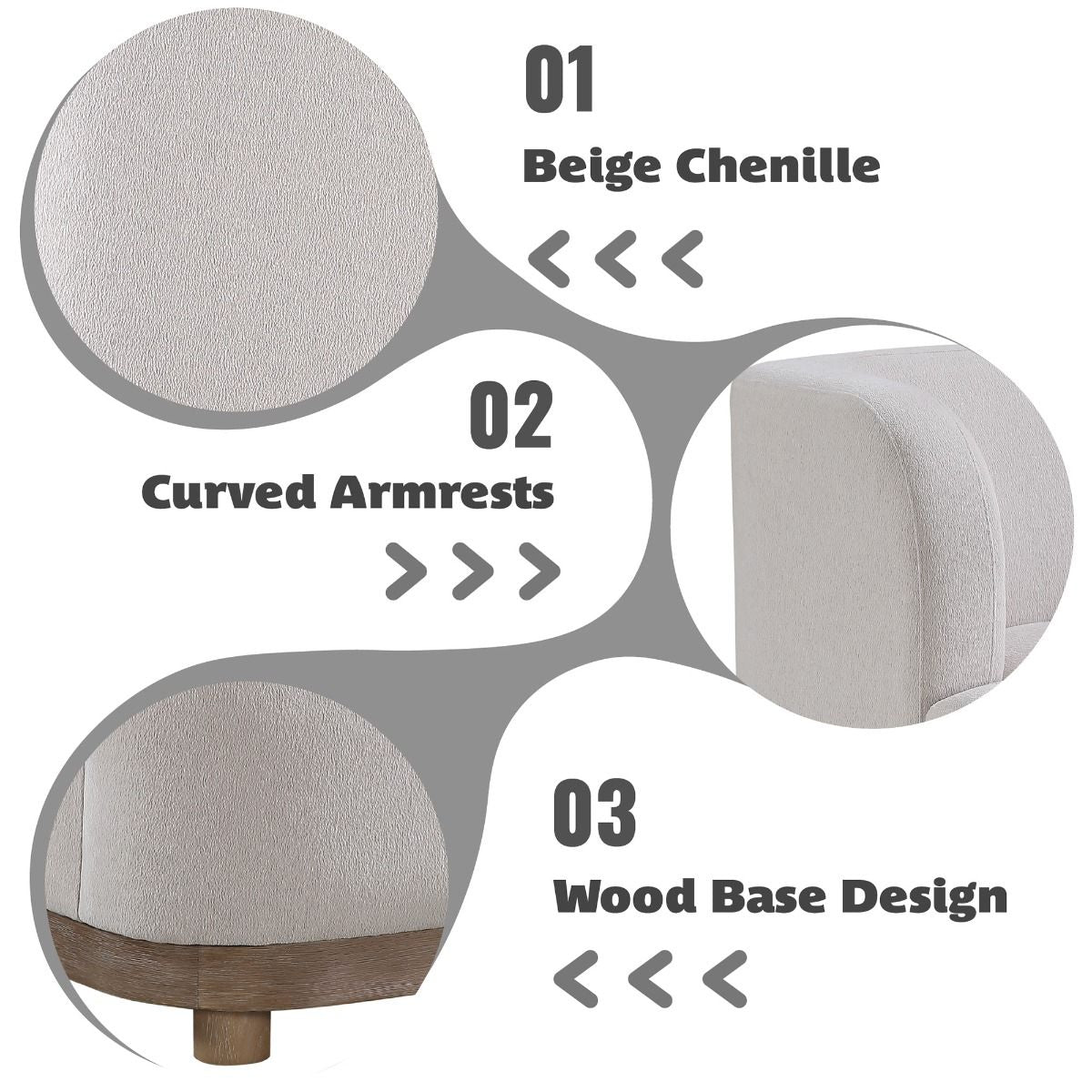Duncan - Chair - Beige