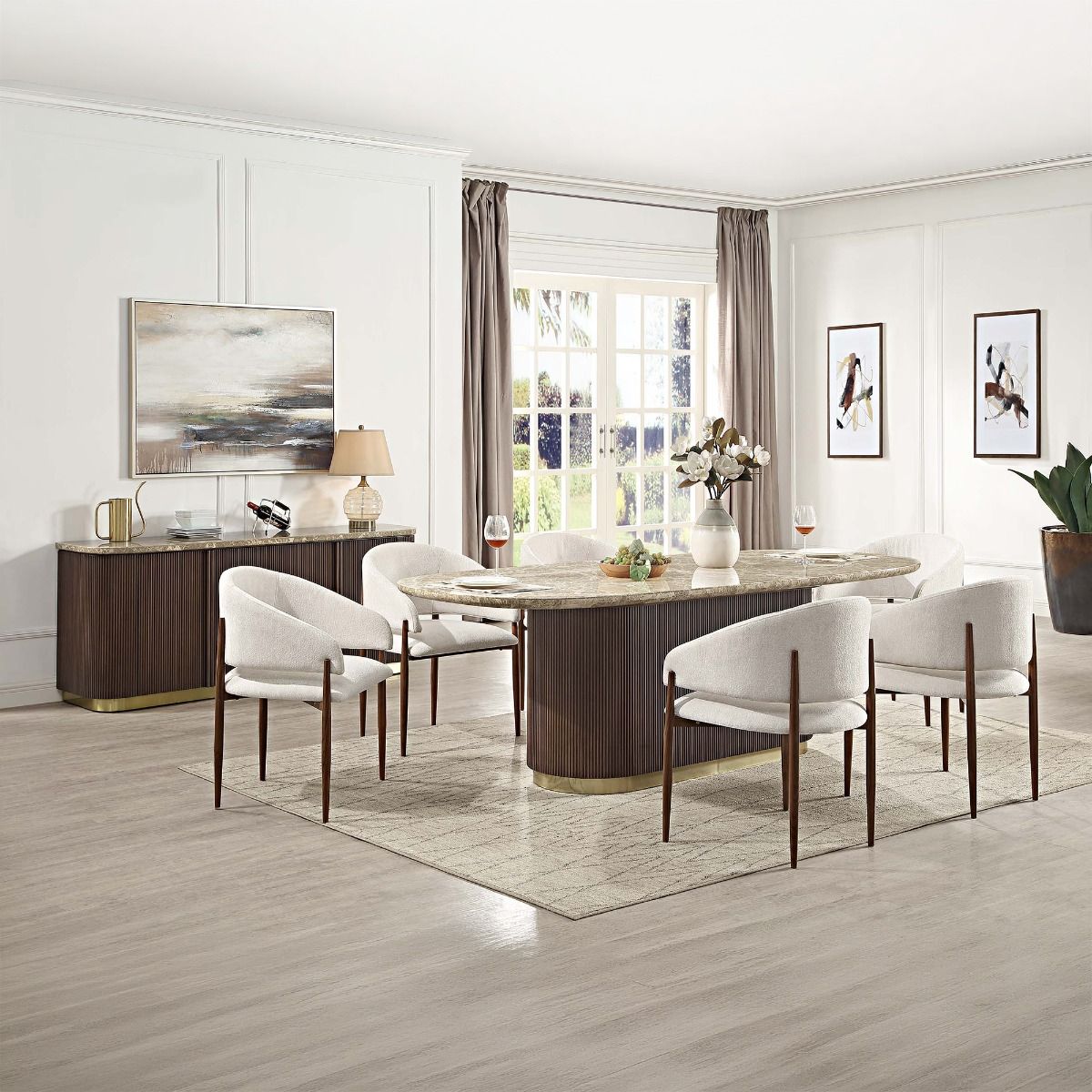 Clayten - Dining Table – Natural — product view 8