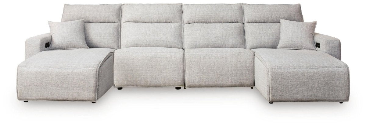 Modmax II - Reclining Sectional - Stone