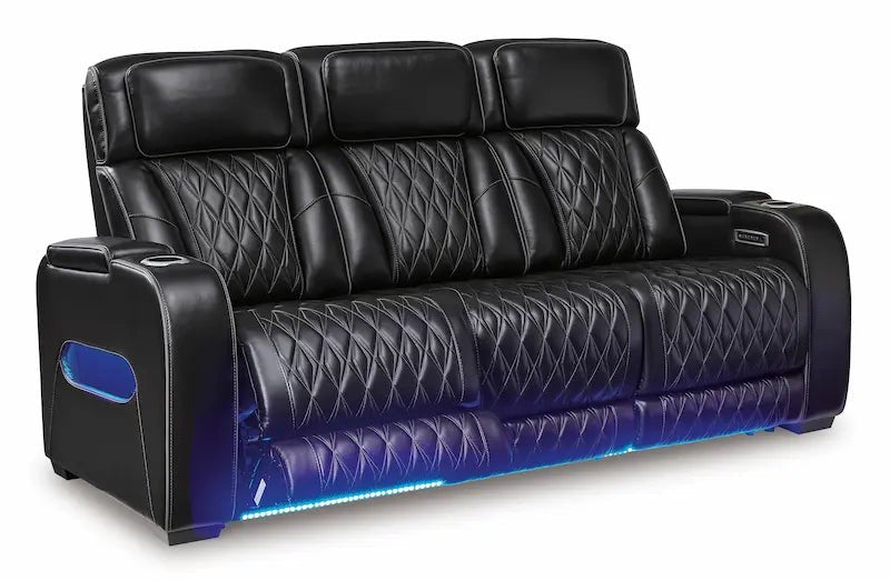 Boyington Power Reclining Sofa w/ Massage & Heat | Millennium by Ashley - Leisure Space