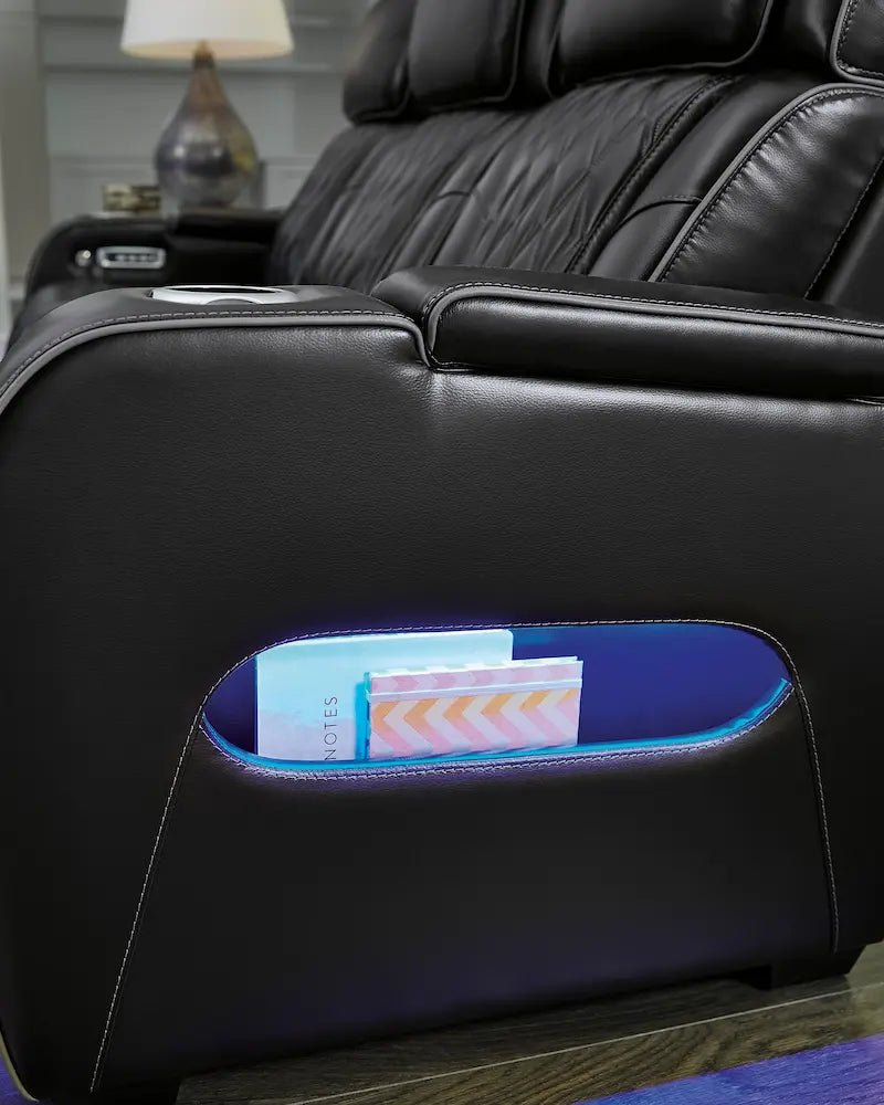 Boyington Power Reclining Sofa w/ Massage & Heat | Millennium by Ashley - Leisure Space