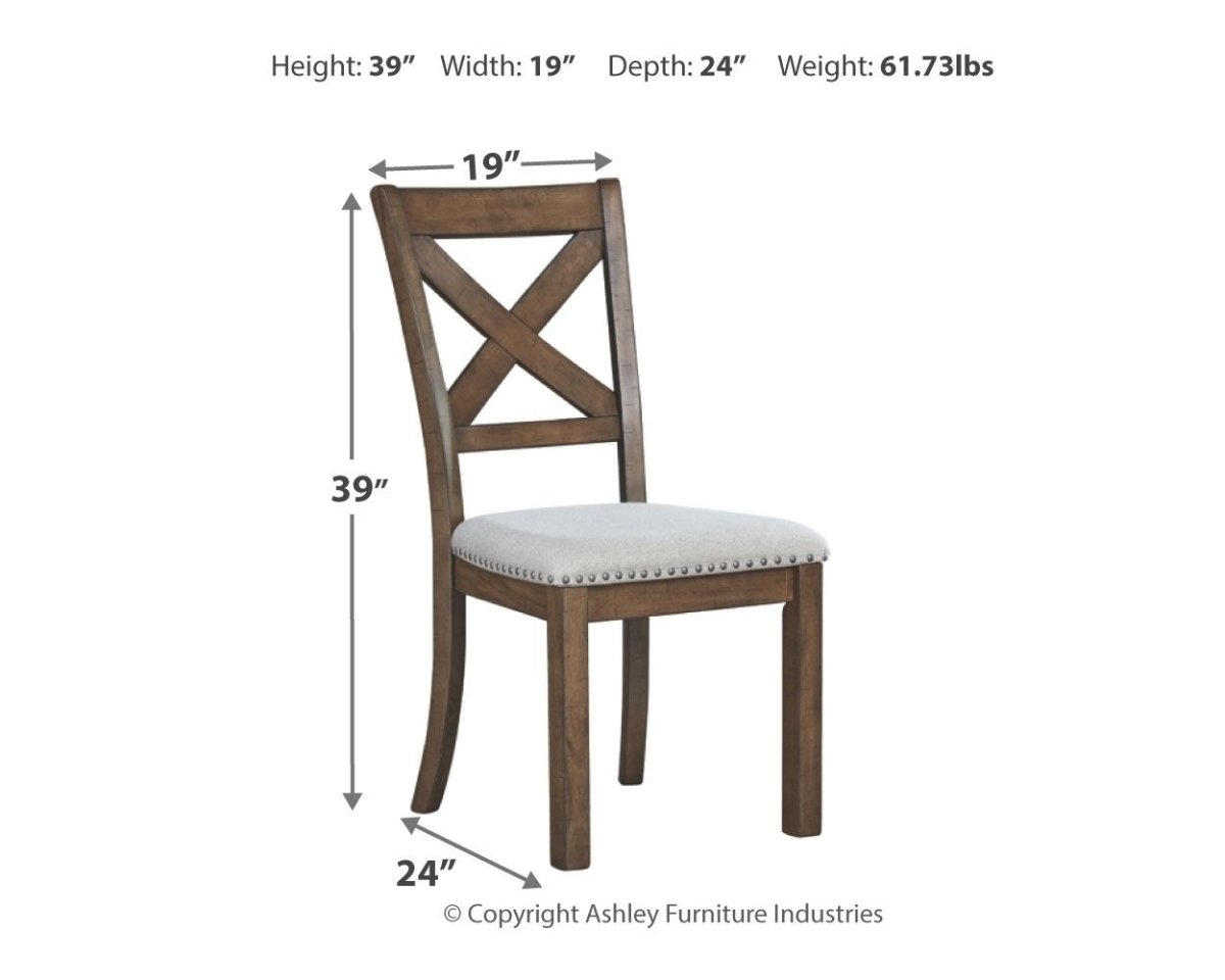 Moriville - Dining UPH Side Chair (Set of 2) - Beige