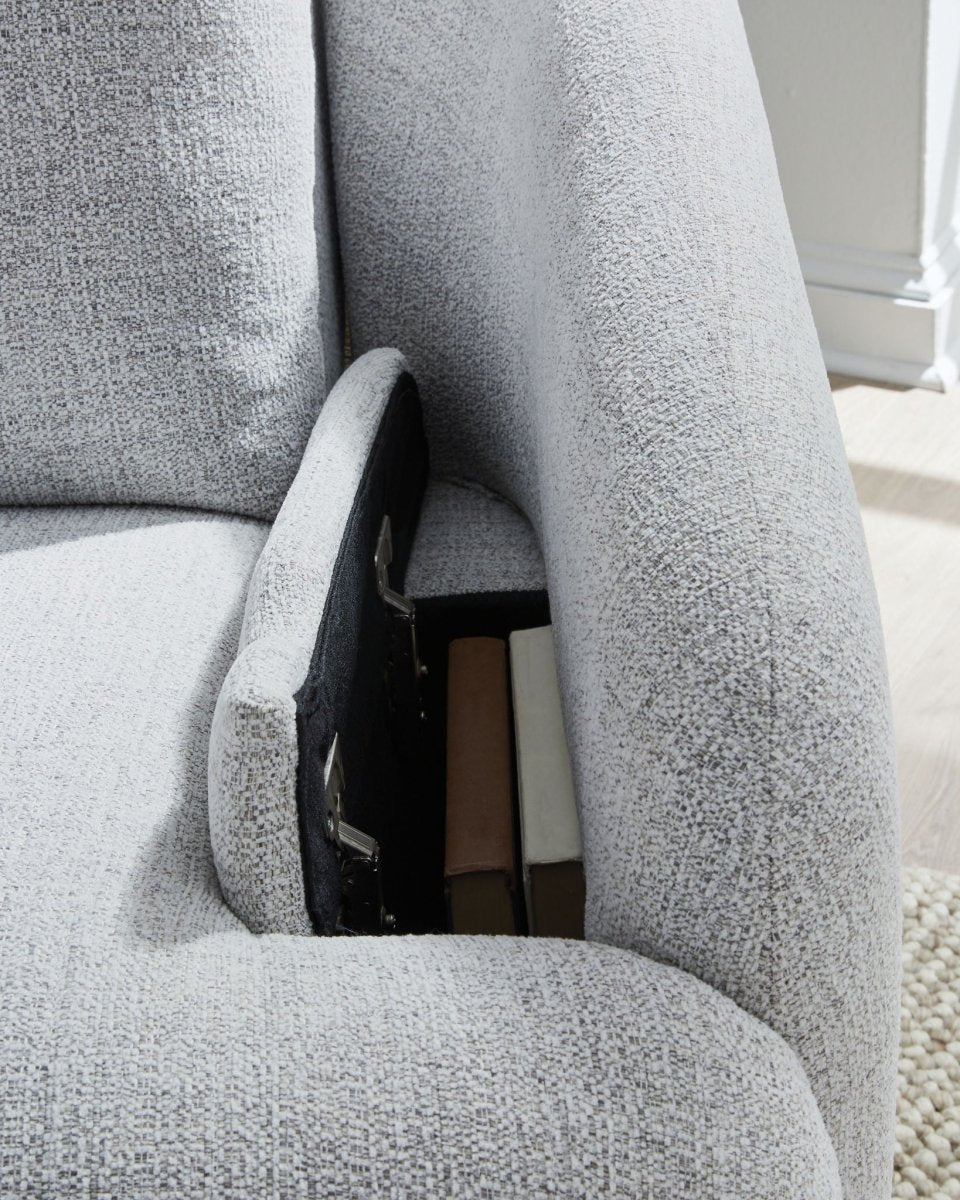 Alainmont Next-Gen Nuvella - Swivel Power Recliner