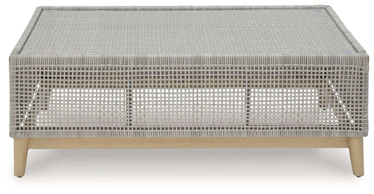 Seton Creek - Rectangular Cocktail Table - Gray