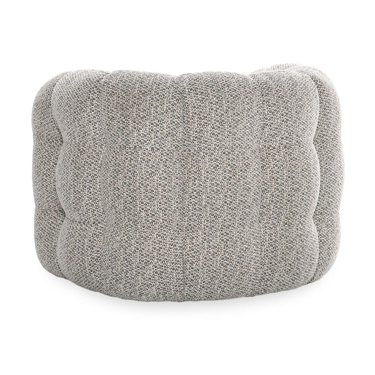 Walter - Upholstered Swivel Chair - Heathered Gray