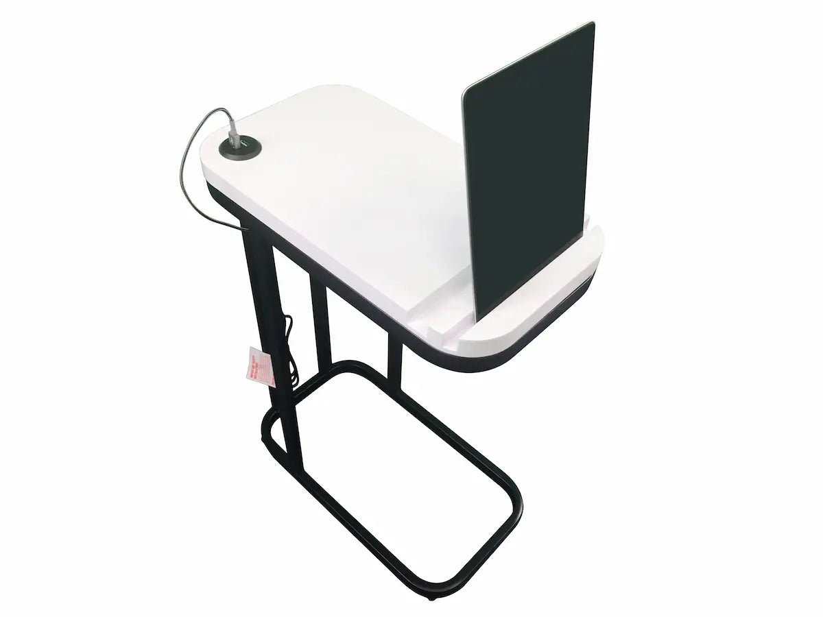 SeeTable C - Shape Side Table with USB Charging & Stand | Leisure Space - Leisure Space