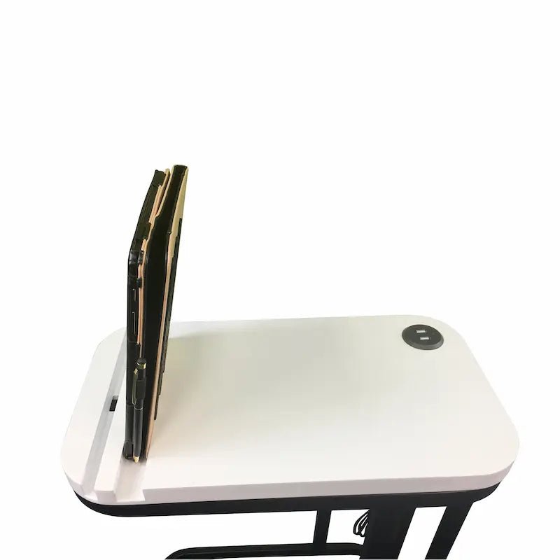 SeeTable C - Shape Side Table with USB Charging & Stand | Leisure Space - Leisure Space