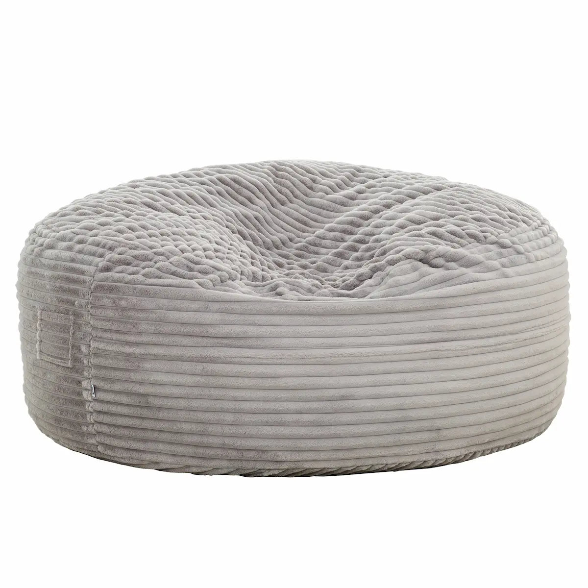 Sealy® Kade XL Bean Bag Chair – 72" Mink Grey with Foam Filling - Leisure Space