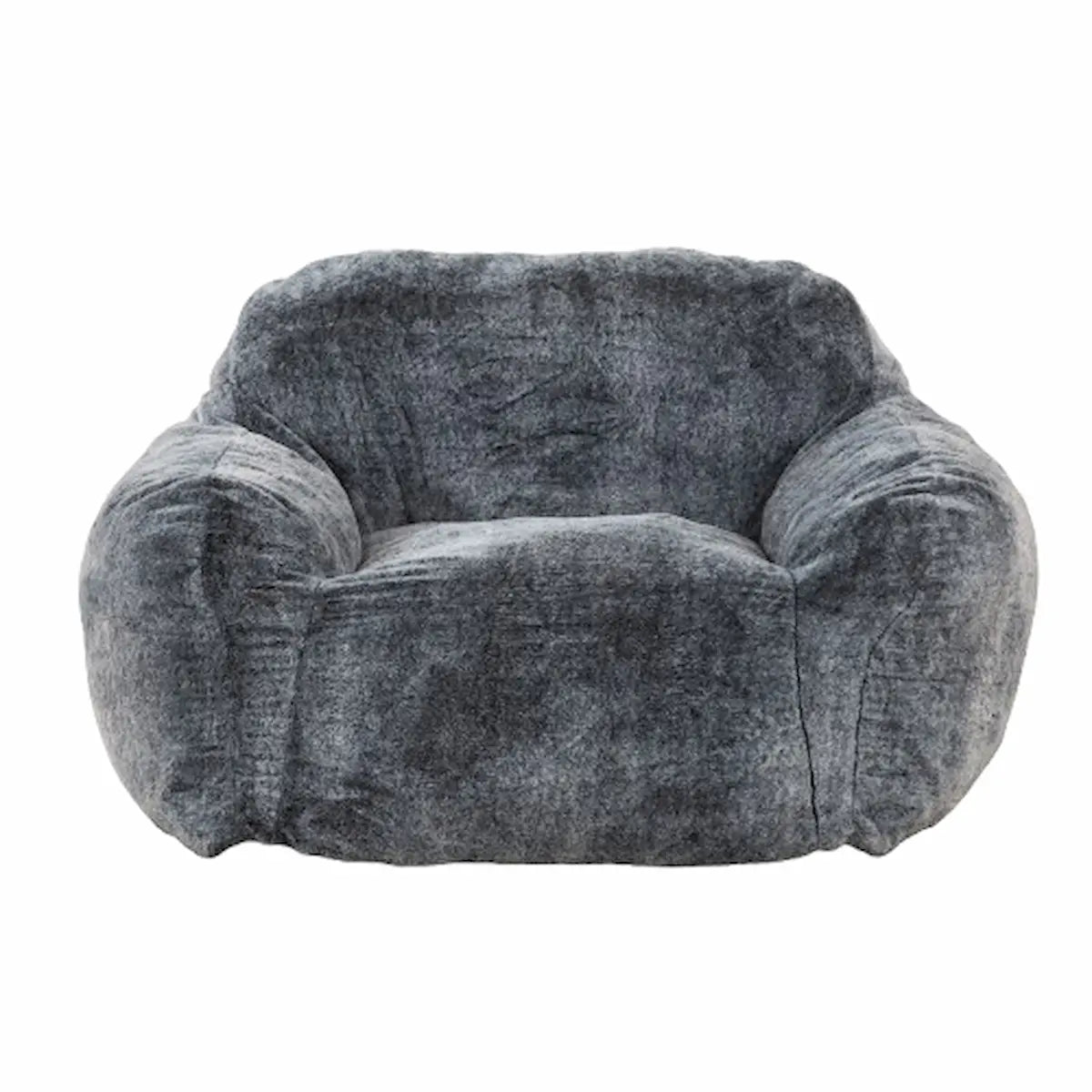 Sealy® Tore Bean Bag Chair – Shredded Foam Filling & Rabbit Fur Upholstery - Leisure Space