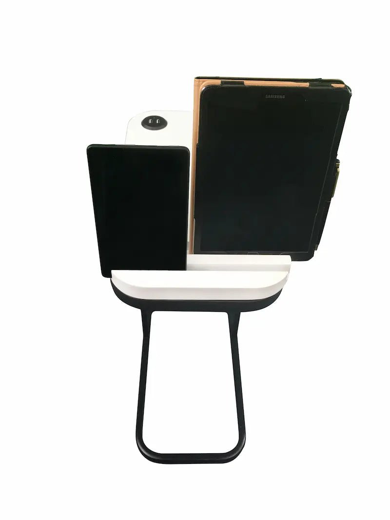 SeeTable C - Shape Side Table with USB Charging & Stand | Leisure Space - Leisure Space
