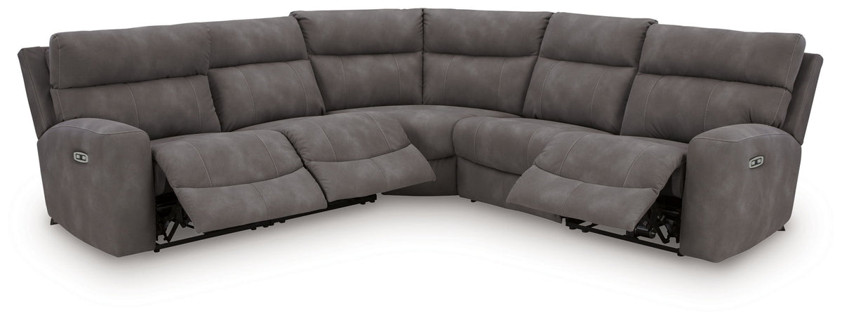 Next-Gen Durapella - 6 Piece Power Reclining Sectional Set