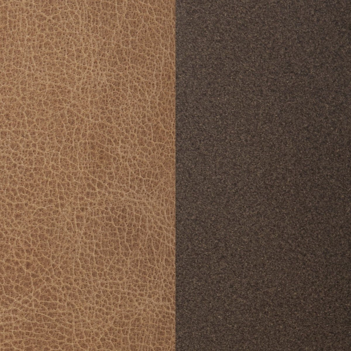 Clair - Leather Round Table