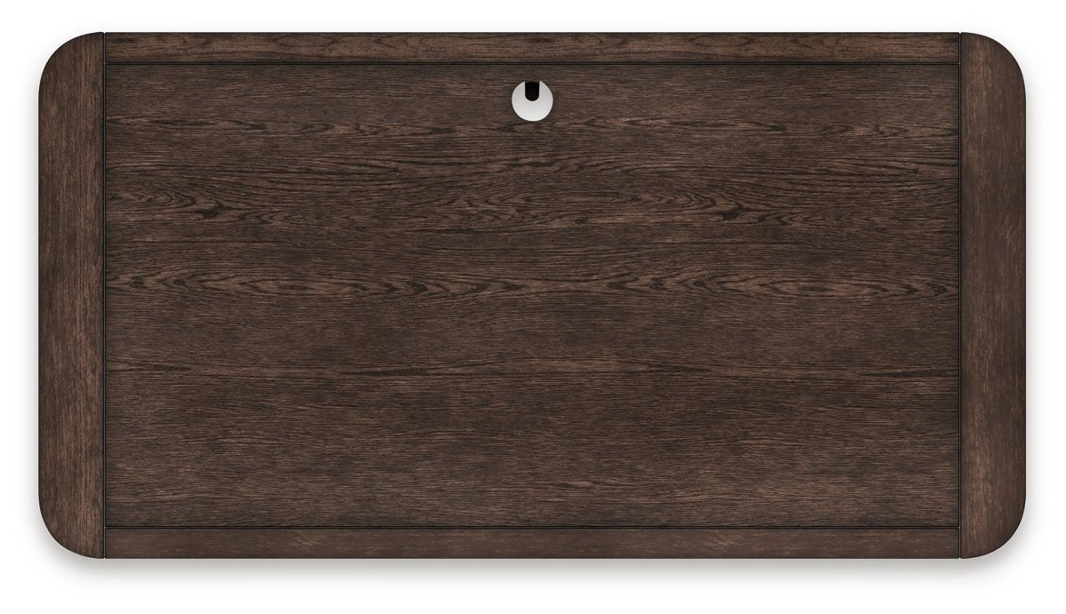 Breckington - Home Office Desk - Dark Brown