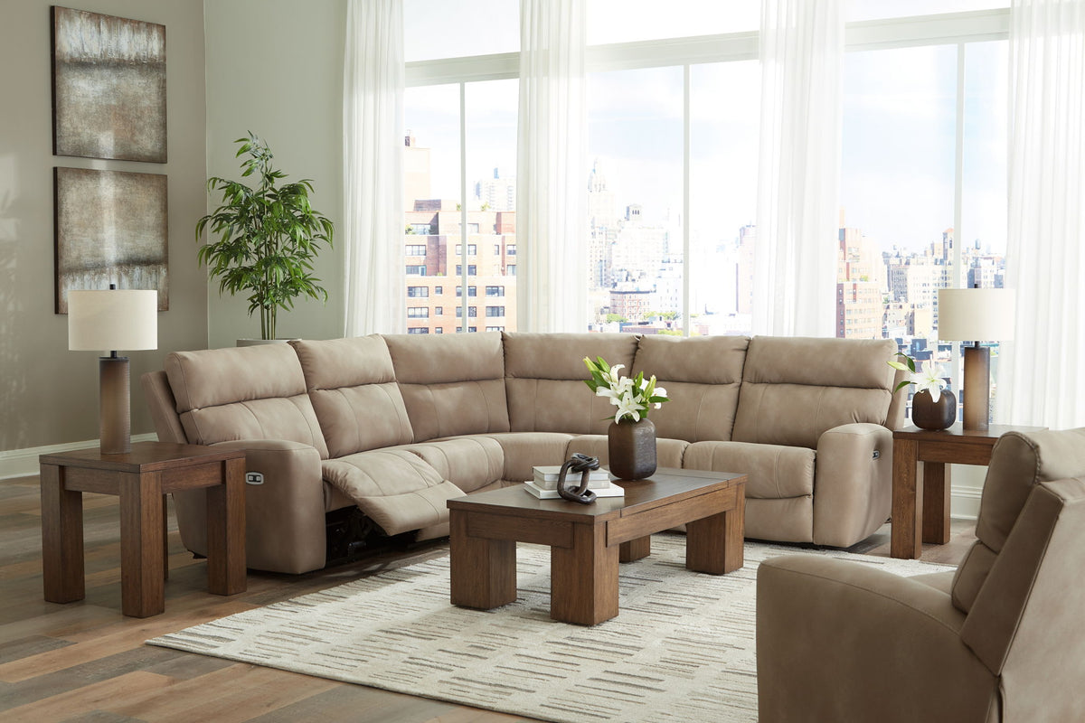 Next-Gen Durapella - 6 Piece Power Reclining Sectional Set