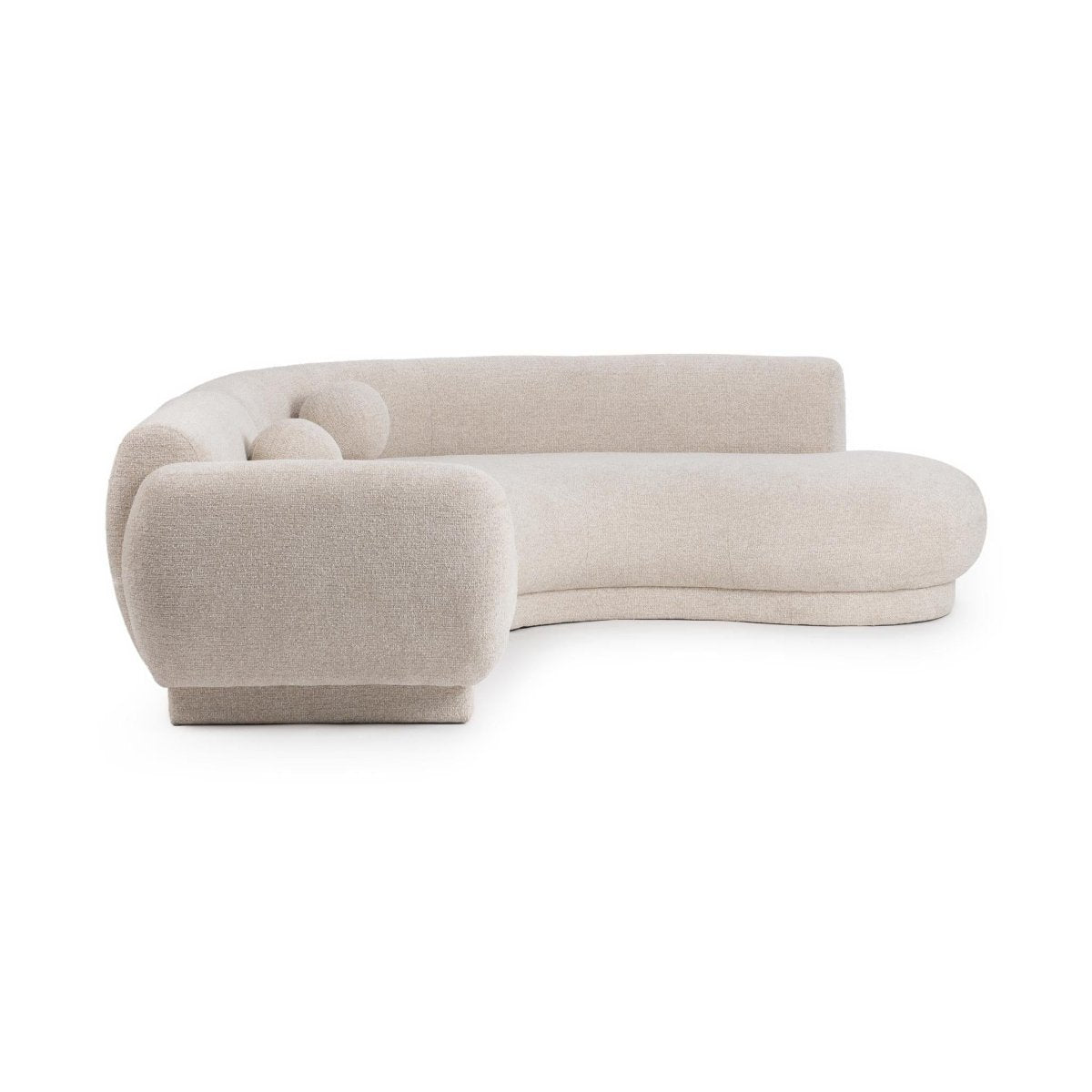 Serena - 2 Piece Sectional - Buttercream