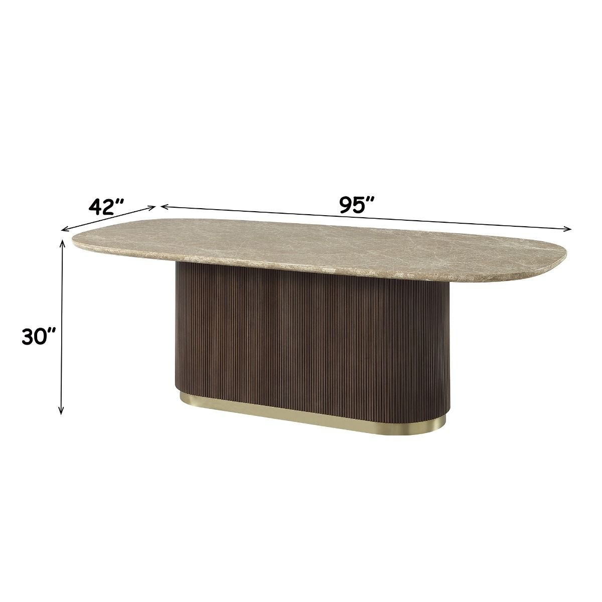 Clayten - Dining Table – Natural — product view 10