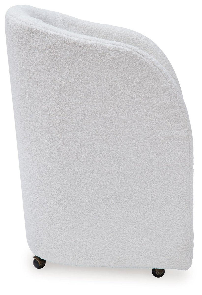 Rowanbeck - Dining Upholstered Arm Chair (Set of 2) - Ivory