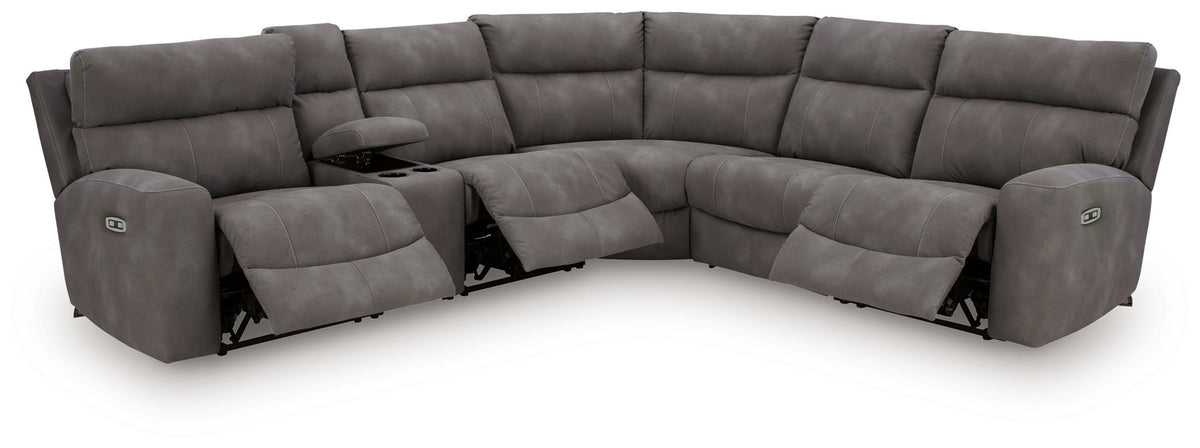 Next-Gen Durapella - 7 Piece Power Reclining Sectional Set