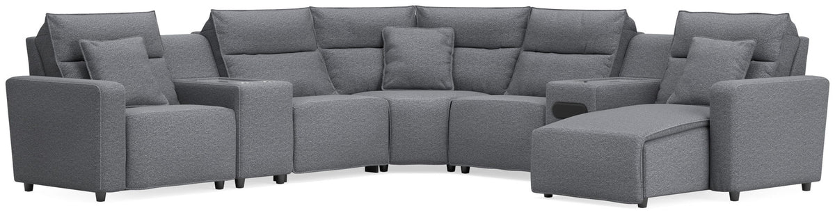 Modmax II - 7 Piece Reclining Sectional