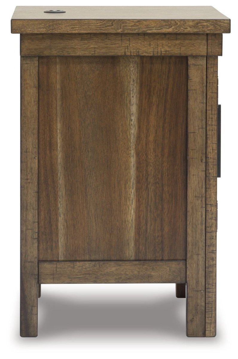 Moriville - Chair Side End Table - Grayish Brown