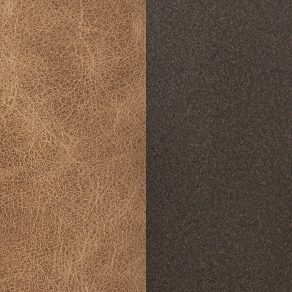 Clair - Leather Round Table
