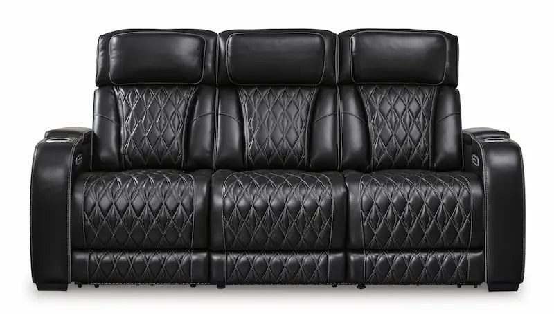Boyington Power Reclining Sofa w/ Massage & Heat | Millennium by Ashley - Leisure Space