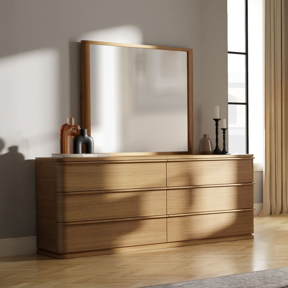 Zoey - Mirror - Oak