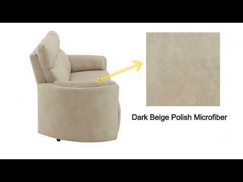 Elison - Motion Glider Recliner With Swivel