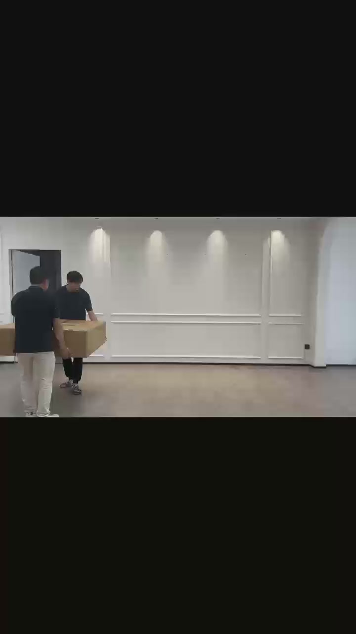 A step-by-step video guide showing how to unbox, assemble, and arrange the Cloud Modular Sectional Sofa. Learn how to connect the modules securely, attach the legs, and properly fluff the down-filled cushions to achieve their full, cloud-like volume after shipping.